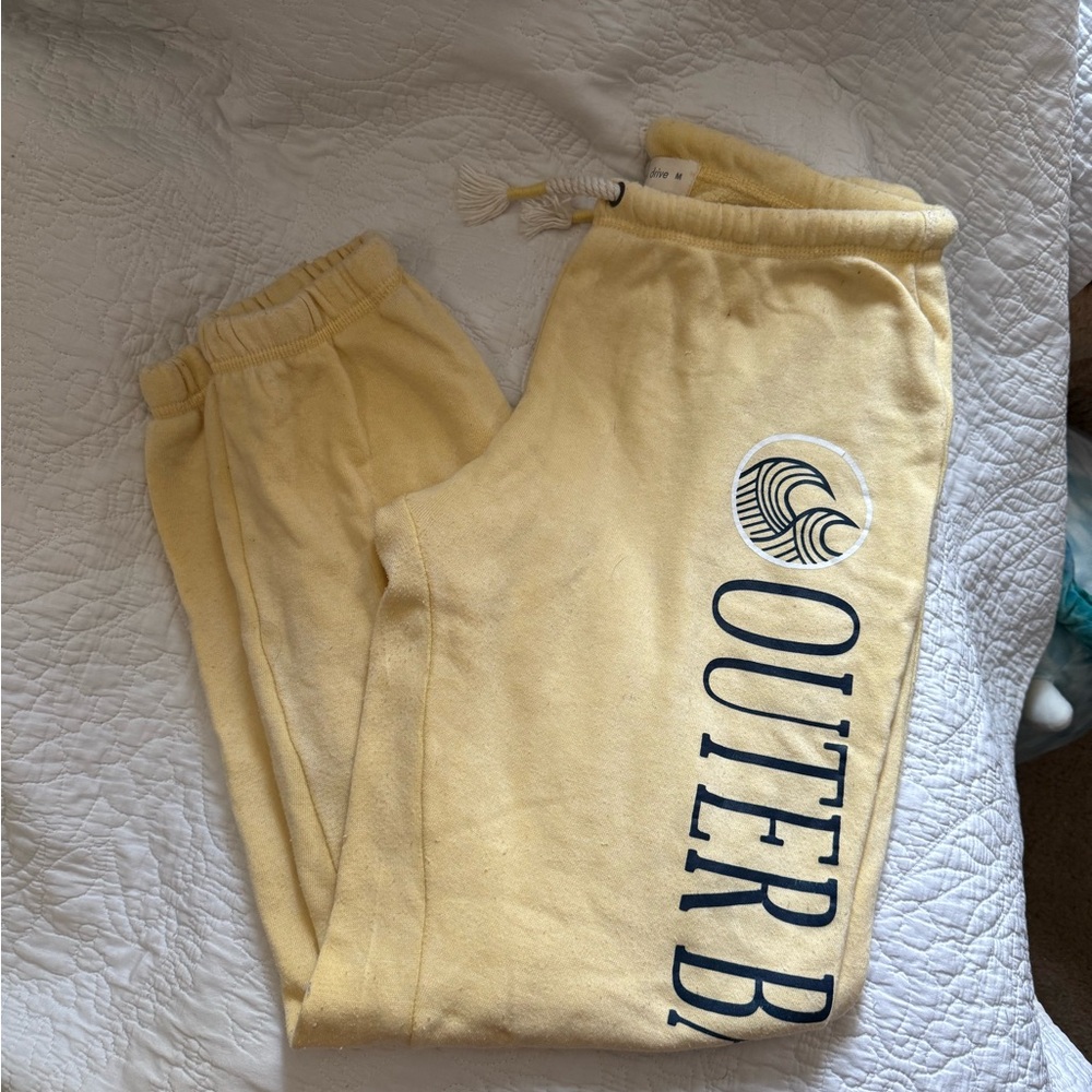 Ocean Drive Kids Yellow Joggers